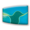 Cone Charisma&trade; Beads for Beading Kits: Blue and Green Swirl - Set of 2