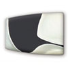 Cone Charisma&trade; Beads for Beading Kits: Black and White Swirl - Set of 2