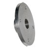4" Steel Lathe Faceplate: 1" x 8tpi