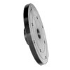 6" Steel Lathe Faceplate: 1" x 8 tpi