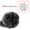 Utility Grip 4 Jaw Lathe Chuck System: includes 2 jaws and FREE 8