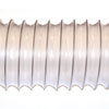 Clear Flexible Dust Collection Hose - 8 Ft. of 4''I.D. Hose