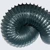 Black Flexible Dust Collection Hose - 50ft of 4" I D Hose