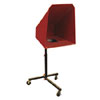 Big Red Super-Sized Dust Hood on a Rolling Stand