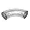 90deg Premium Long Radius Elbow: 8" Dia, 20 gauge