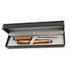 Black Leatherette Letter Opener &Pen Box