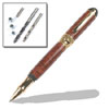 Apollo Infinity Gold Titanium Gel Rollerball Pen Kit Starter Package