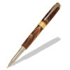 Broadwell Art Deco Black T/N & 22kt Gold Rollerball Pen Kit