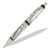 Cigar Chrome & Black Enamel Click Pencil Kit