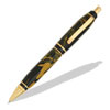 Cigar 24kt Gold &amp; Black Enamel Click Pen Kit