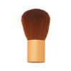 Blush Brush in Satin Gold with Brown Bristles
