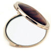 Mini Compact Pewter Finish Mirror
