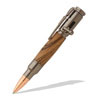 Mini 30 Caliber Bolt Action Gun Metal Pen Kit