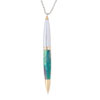 Mini Duchess 24kt Gold and Chrome Necklace Pen Kit
