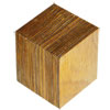 Color Grain Goldrush 2" x 2" x 2-3/8" Bottle Stopper Blank