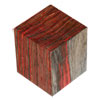 Color Grain Night Fire 2" x 2" x 2-3/8" Bottle Stopper Blank