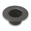 Ikebana Kenzans Black Flower Pot with 3