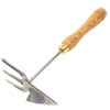 Stainless Steel Gardening Hoe & Fork Kit