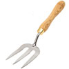Stainless Steel Gardening Three Tooth Fork Kit