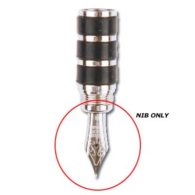 Guardian Chrome Conversion Kit: Converts Rollerball to Fountain Pen