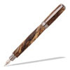 Magnetic Graduate Gun Metal Fountain Pen Kit