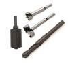 All 3 project drill bits & Jam Chuck for Mini Salt & Peppermill