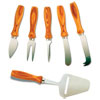 Stainless Steel Hors d'oeuvres Cutlery 6pk - 1 pc each of PKHKIT1 thru PKHKIT6