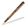 Classic 24kt Gold and Black Enamel Fountain Pen Kit