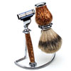 Monarch™ Combo Set with brush handle kit,  razor kit and stand