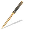 Midnight Sculpted 24kt Gold Letter Opener Kit