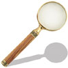 Sculptured 2-inch 24kt Gold Magnifier Kit