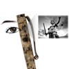 Lady Justice Image in Black TN Plate for Stanhope Microviewer