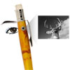 Whitetail Deer Image in Chrome Plate for Stanhope Microviewer