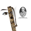Robert E. Lee Image in Black TN Plate for Stanhope Microviewer