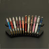 12 Pen Black Acrylic Pen Display Stand