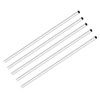 White Pen Blank Tubes: 7mm x 10", 5pk