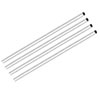 White Pen Blank Tubes: 8mm x 10", 4pk