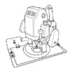 Router Base for Portable Panel Saw