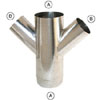 7" x 4" Economy Cross Lateral- 26 gauge
