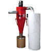 2HP TEMPEST Cyclone Dust Collector: 14" Steel Impeller and Filter Bag
