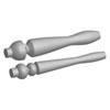 Shoe Horn Duplicating Templates: Set of 2