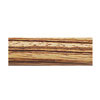 Zebrawood 3" x 3" x 9" Blank: Fits 10" Brass Dome Peppermill Kit
