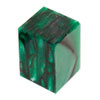 Acrylic Green with Black Swirl 1-1/2   x 1-/12   x 2   Bottle Stopper Blank