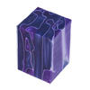 Acrylic Purple, Blue and White Swirl 1-1/2   x 1-/12   x 2   Bottle Stopper Blank