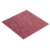 Acrylic Inlay Burgundy Sheets 3/16 x 6 x 6