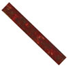 Synthetic Burl Dark Red Acrylic Pen Blank: 3/4