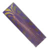 Glitter Purple &amp; Gold Pen Blank Bar: 1-3/8 x 4-1/2 x 3/4