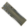 Glitter White, Gold & Silver Pen Blank Bar: 1-3/8 x 4-1/2 x 3/4