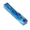 Lava Bright Classic Dark &amp; Light Blue 3/4" x 3/4" x 5" Pen Blank