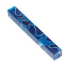 Lava Bright Classic Dark & Light Blue 5/8" x 5/8" x 5" Pen Blank